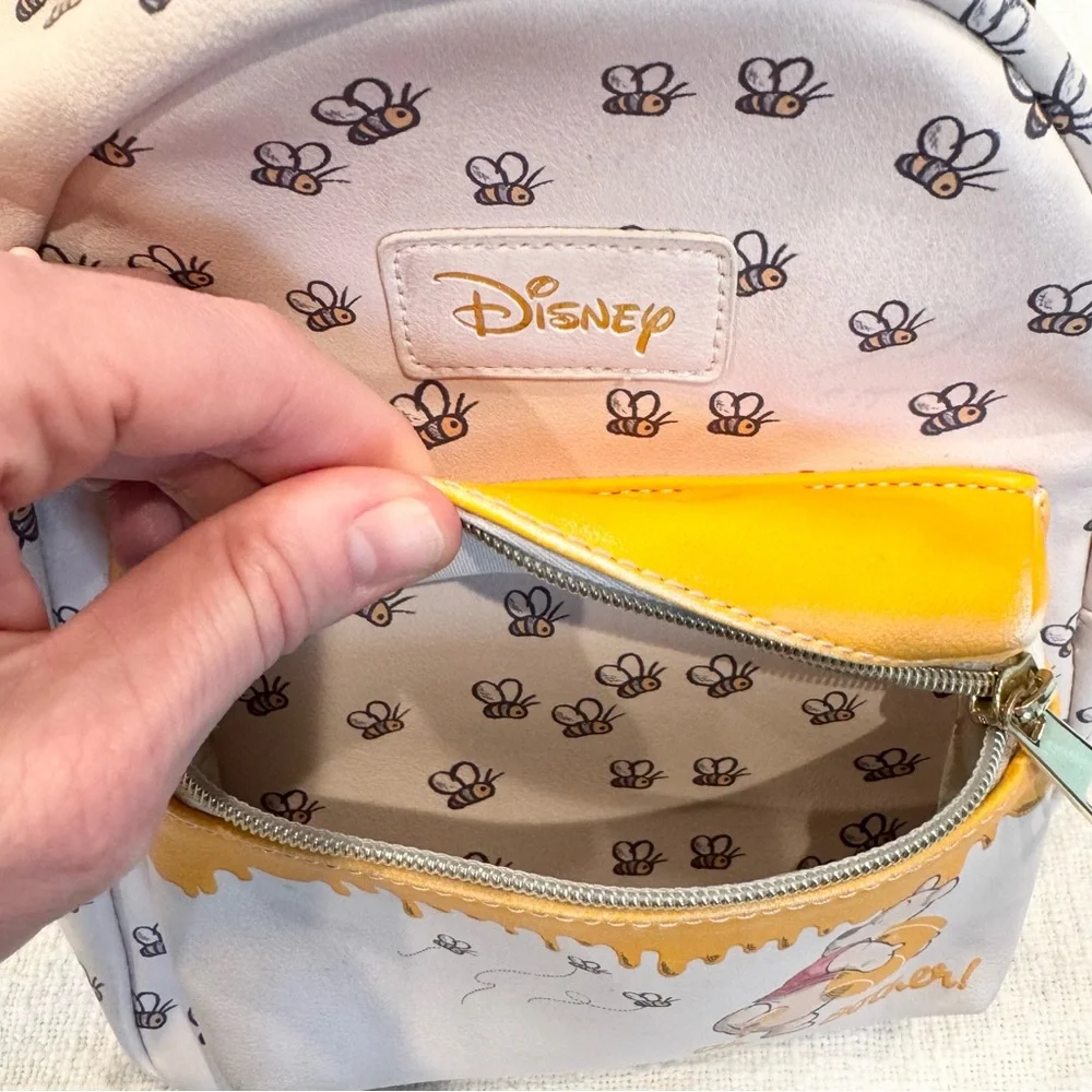 Loungefly Disney Winnie The Pooh Bees & Honey Mini Backpack Summer Travel - Picture 14 of 16